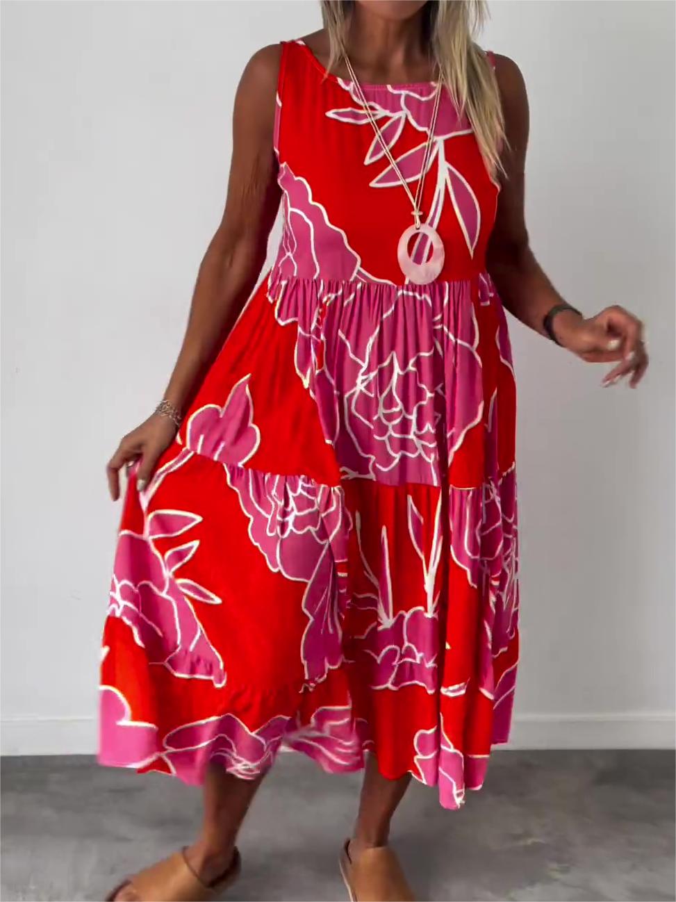 Dahlia | Floral Printed Dress