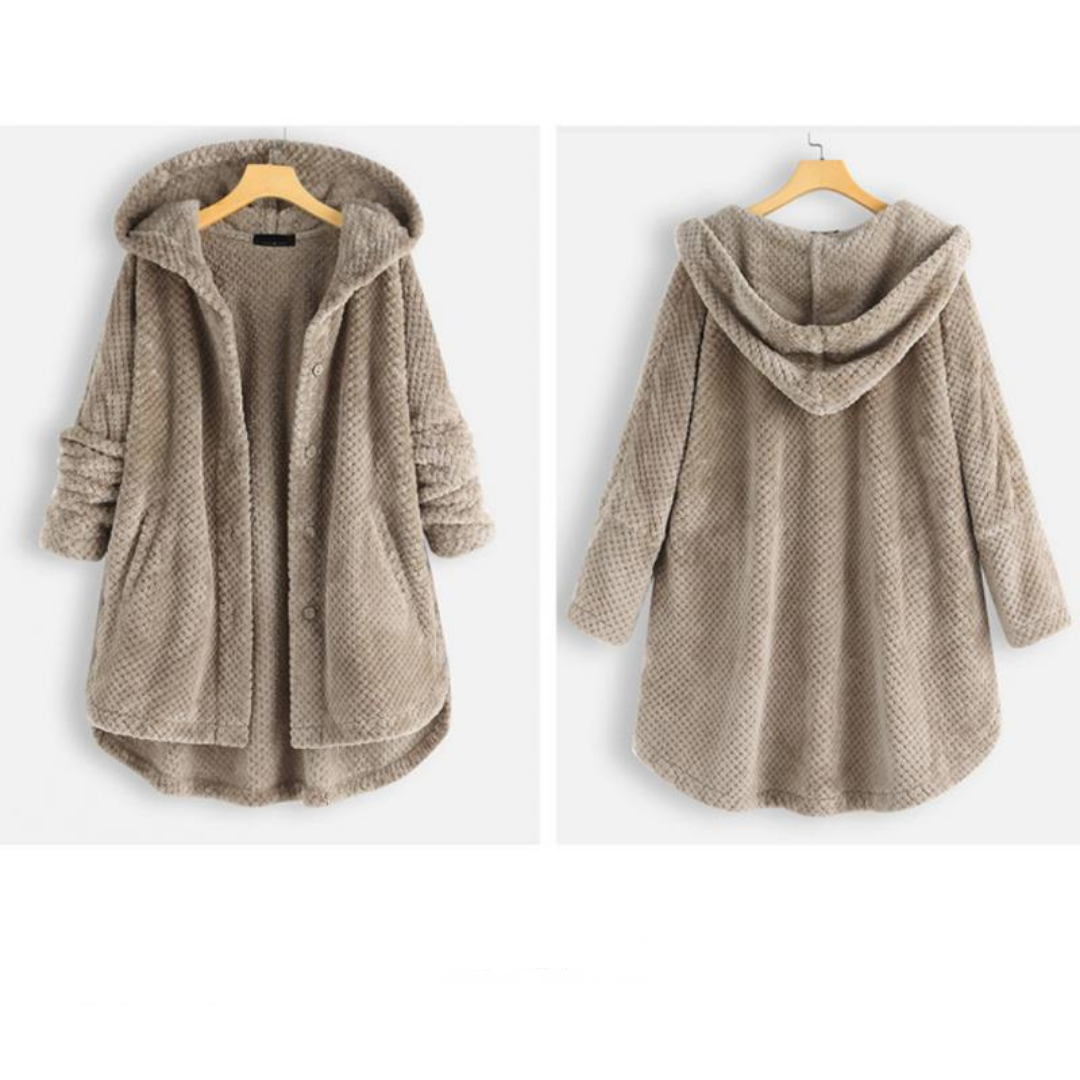 Eleanor | Hooded Fleece Jacket
