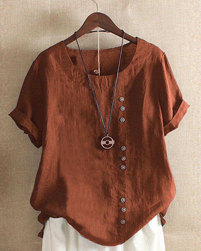 Giselle | Women's Short-Sleeved Blouse