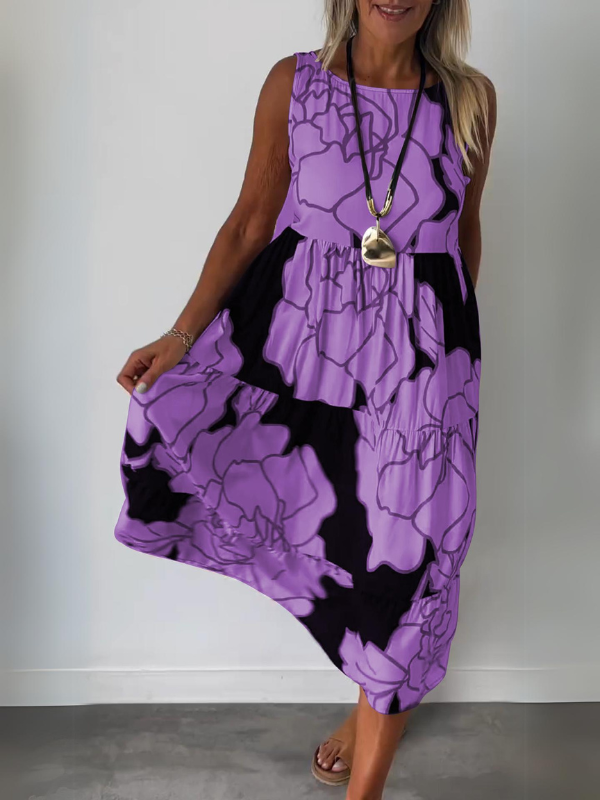 Dahlia | Floral Printed Dress