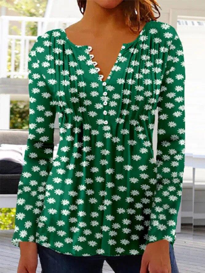 Reya | Women's Elegant Floral Top
