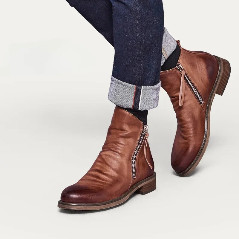 Cesar | Men's Leather Boots