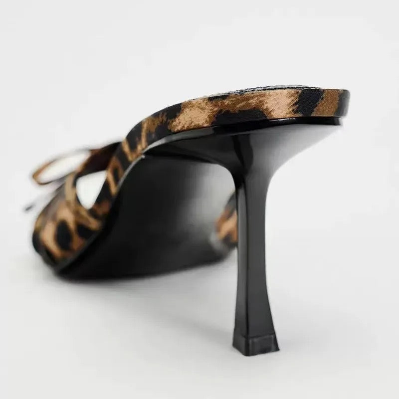 Luna's Leopard Print High Heels