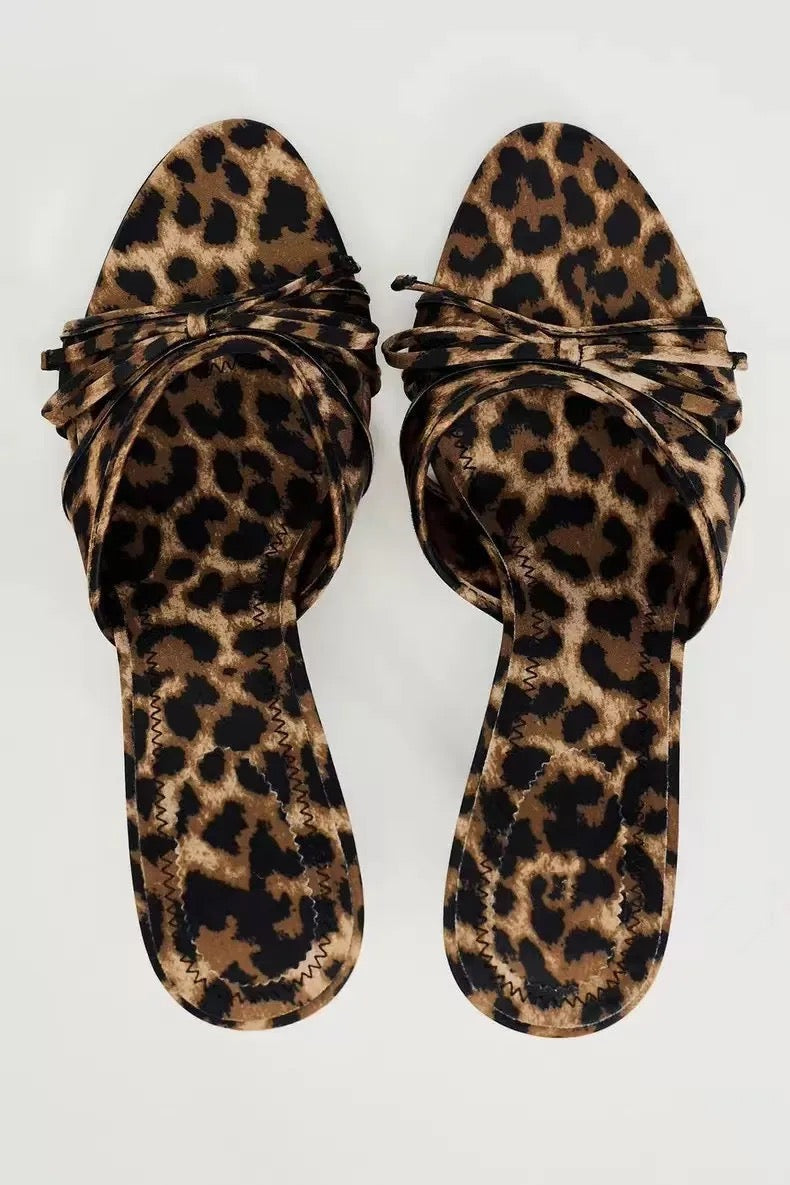 Luna's Leopard Print High Heels