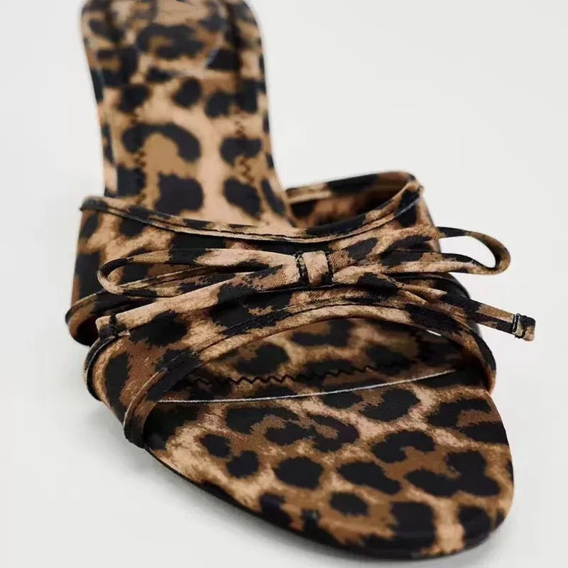 Luna's Leopard Print High Heels