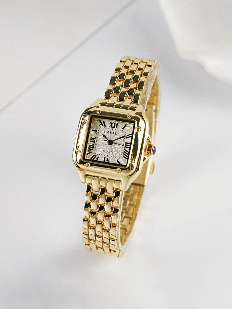 Luna's Premium Square Quartz Watch