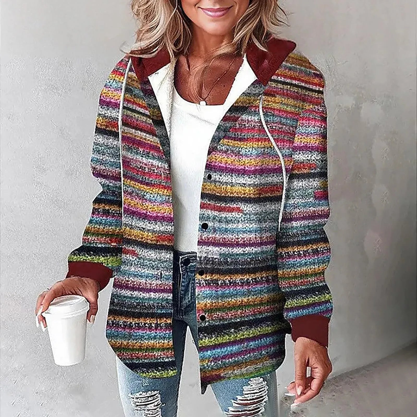 Hazel | Warm Jacket For Fall