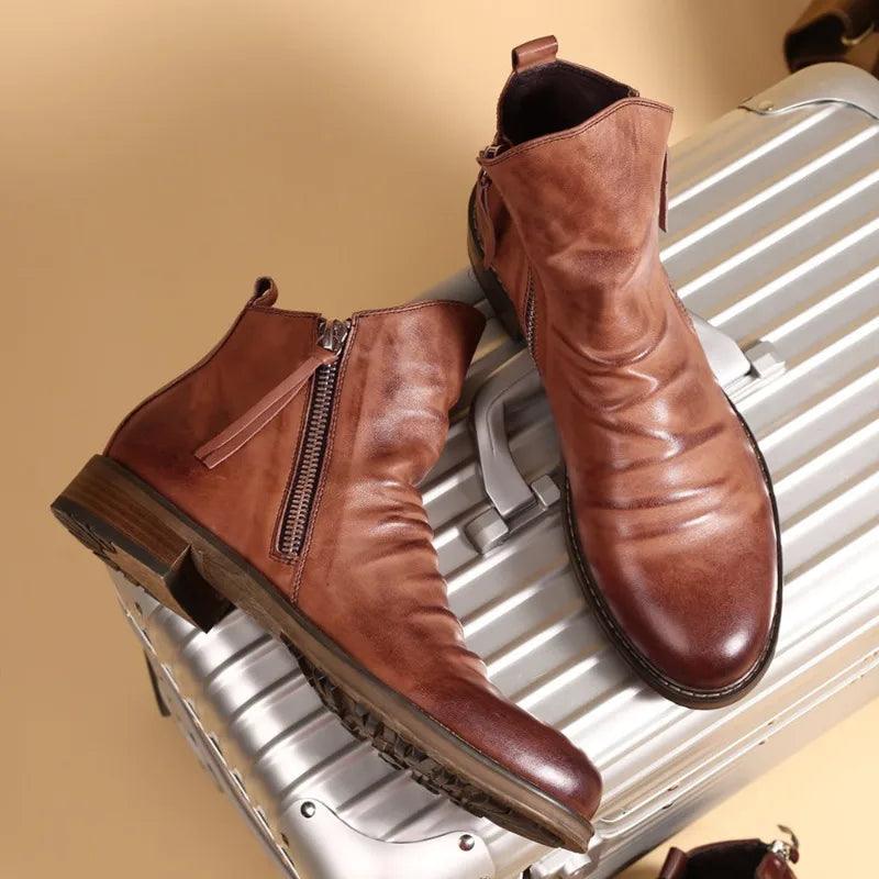 Cesar | Men's Leather Boots