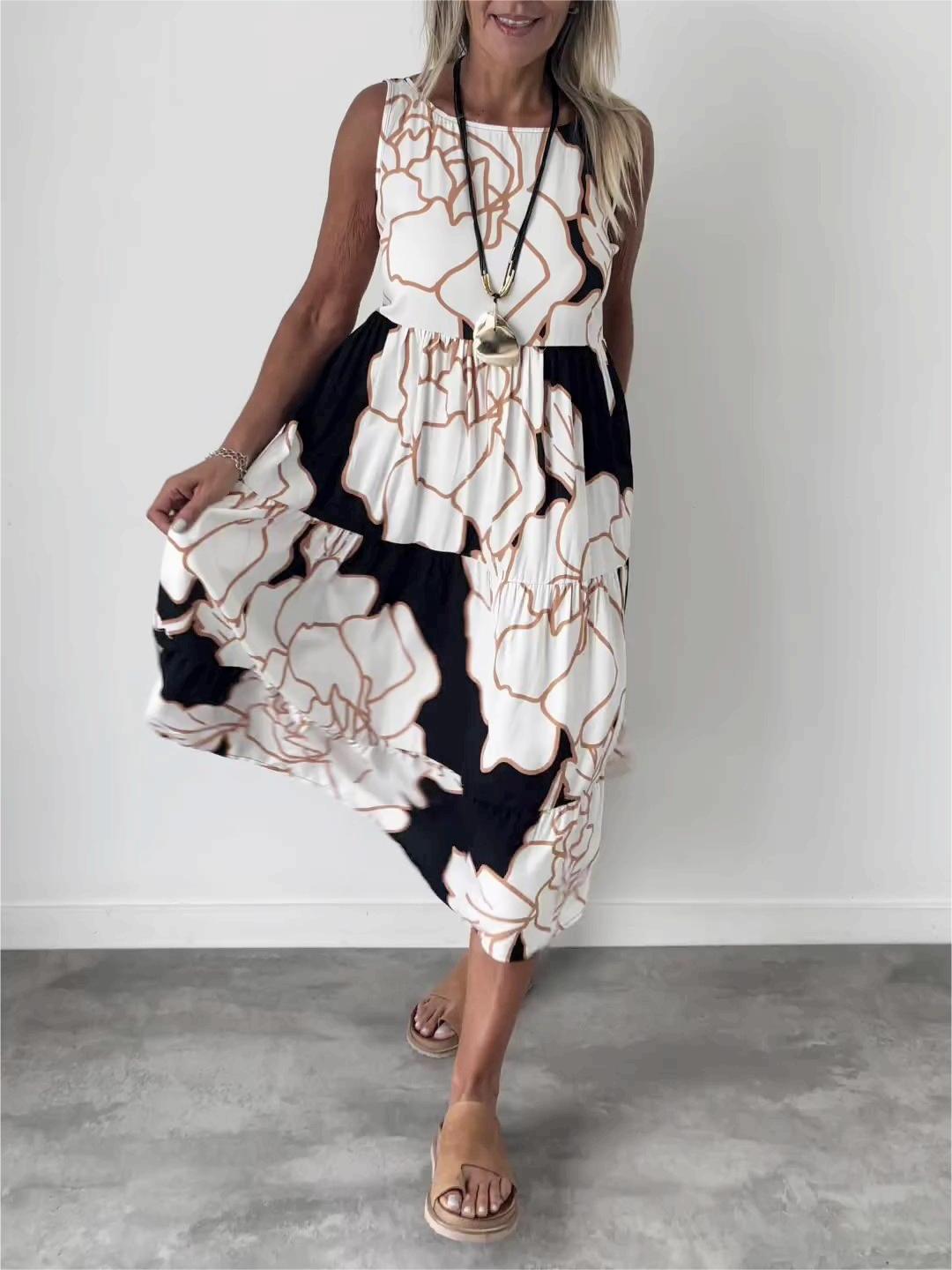 Dahlia | Floral Printed Dress