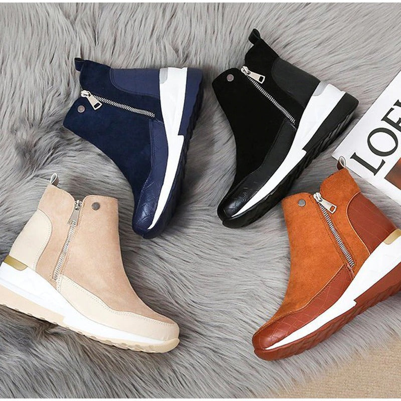 Ellaine | Zip-Up Boots