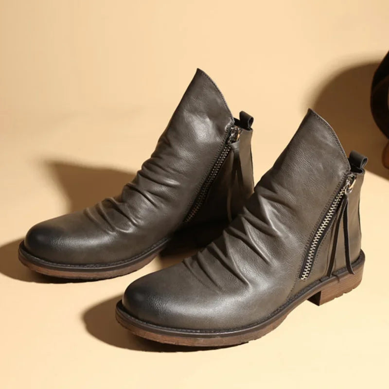 Cesar | Men's Leather Boots