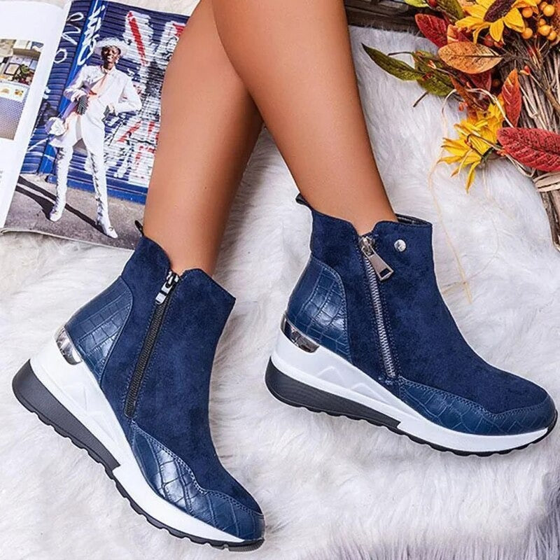 Ellaine | Zip-Up Boots