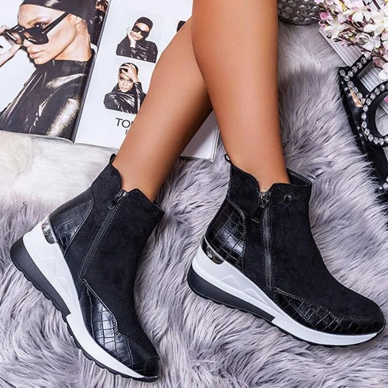 Ellaine | Zip-Up Boots