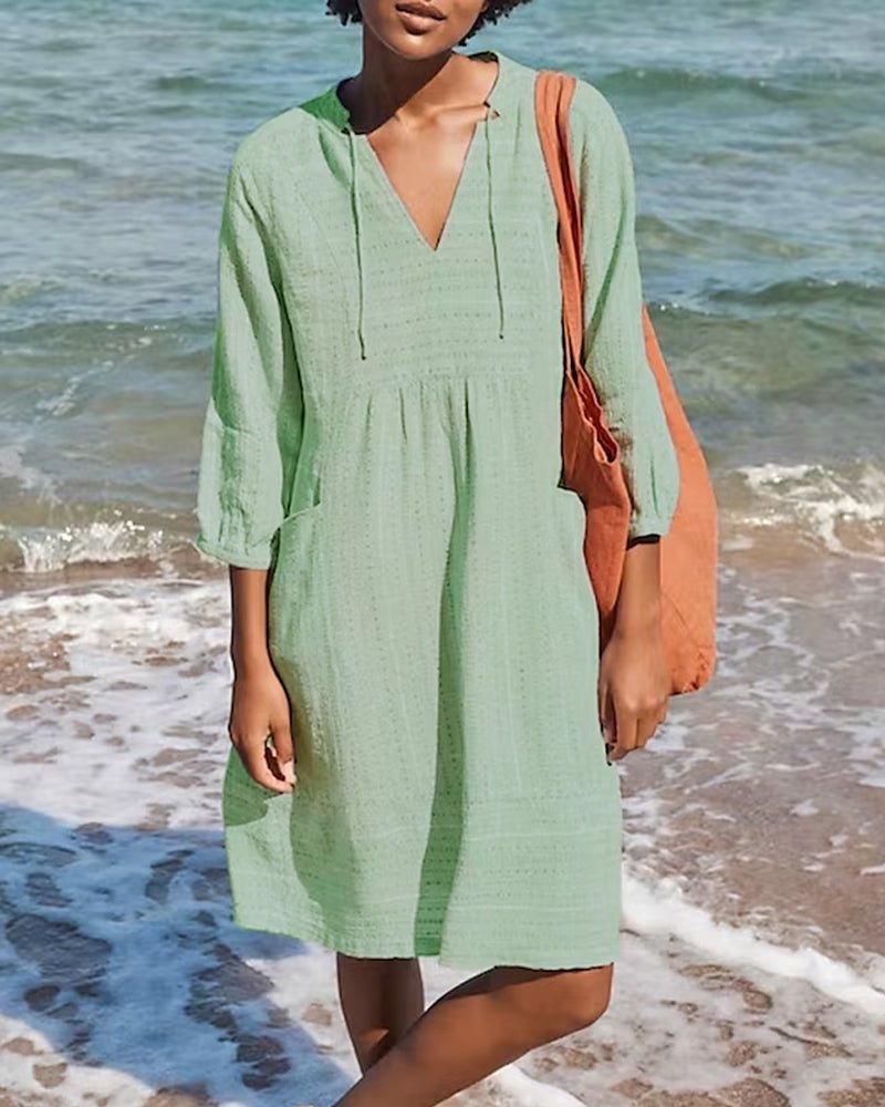 Jade | Loose Shirt Dress