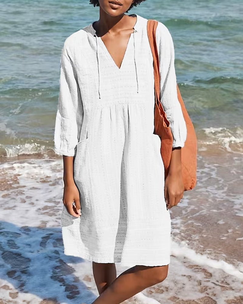 Jade | Loose Shirt Dress