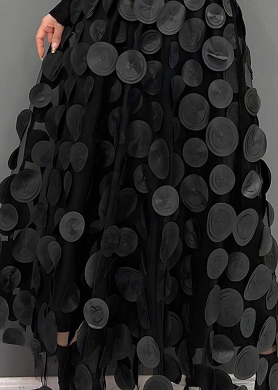 Magnolia | Polka Line Midi Skirt