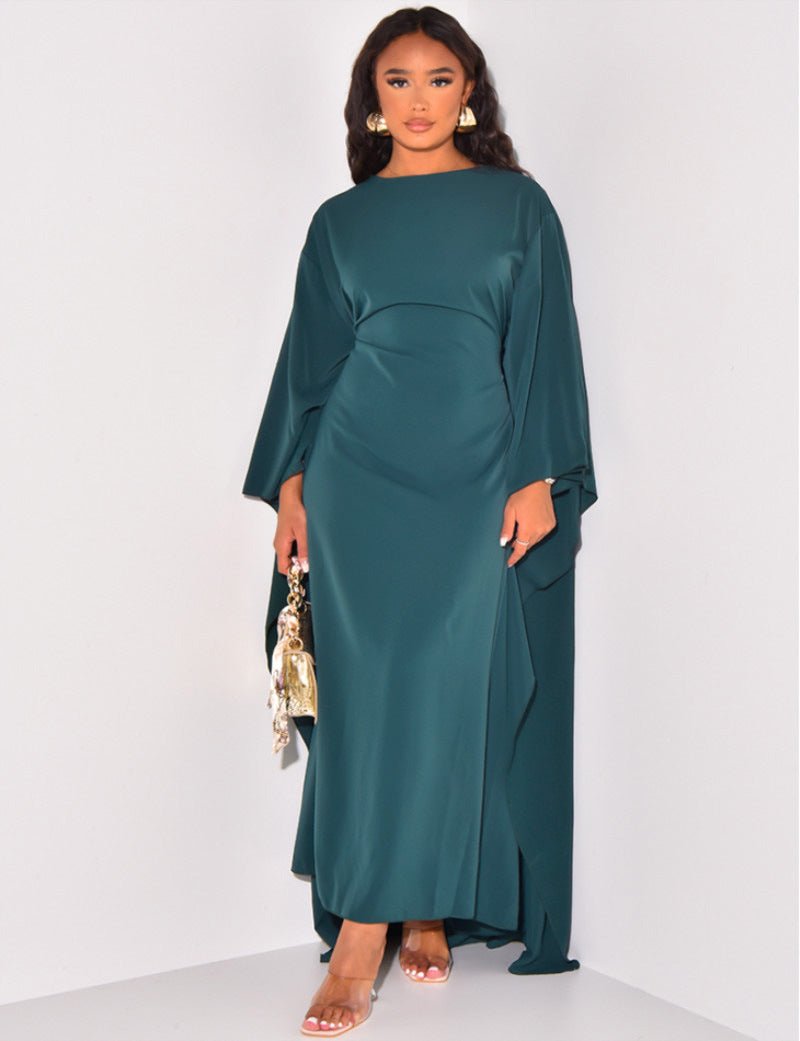 Thalia | Cape Maxi Dress