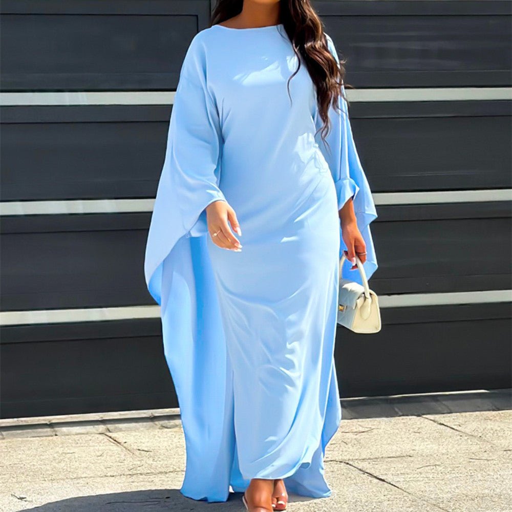 Thalia | Cape Maxi Dress