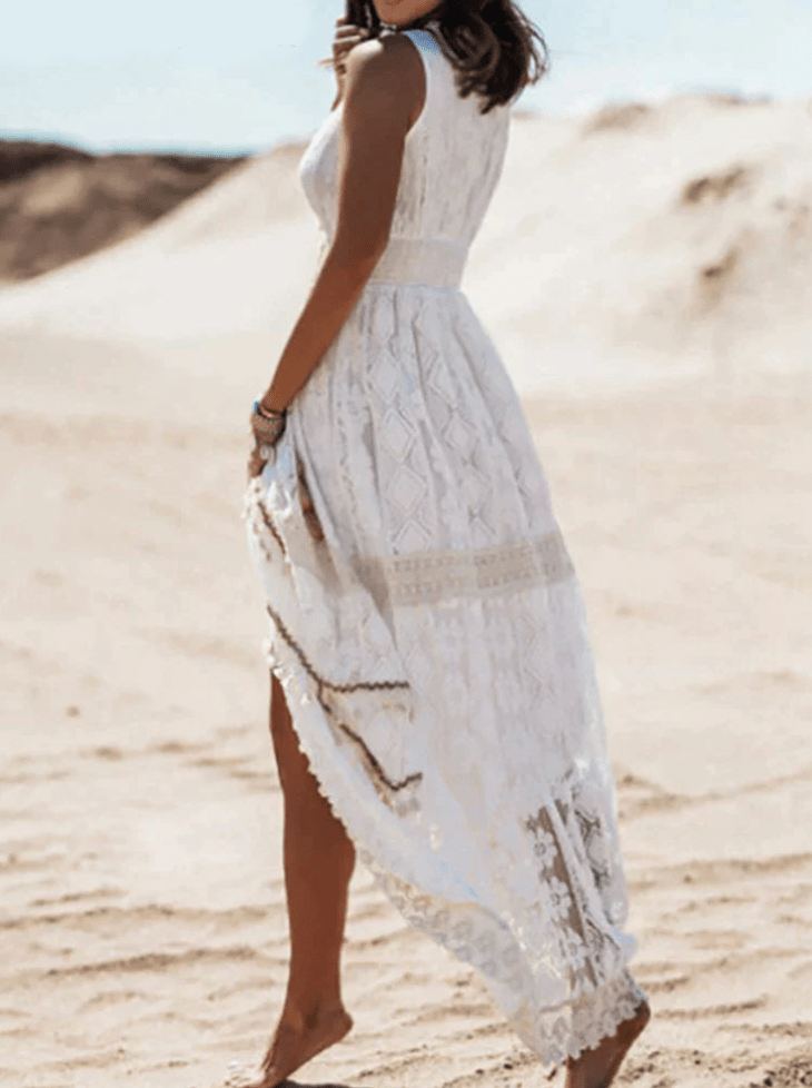 Hazelina | Boho V-Dress