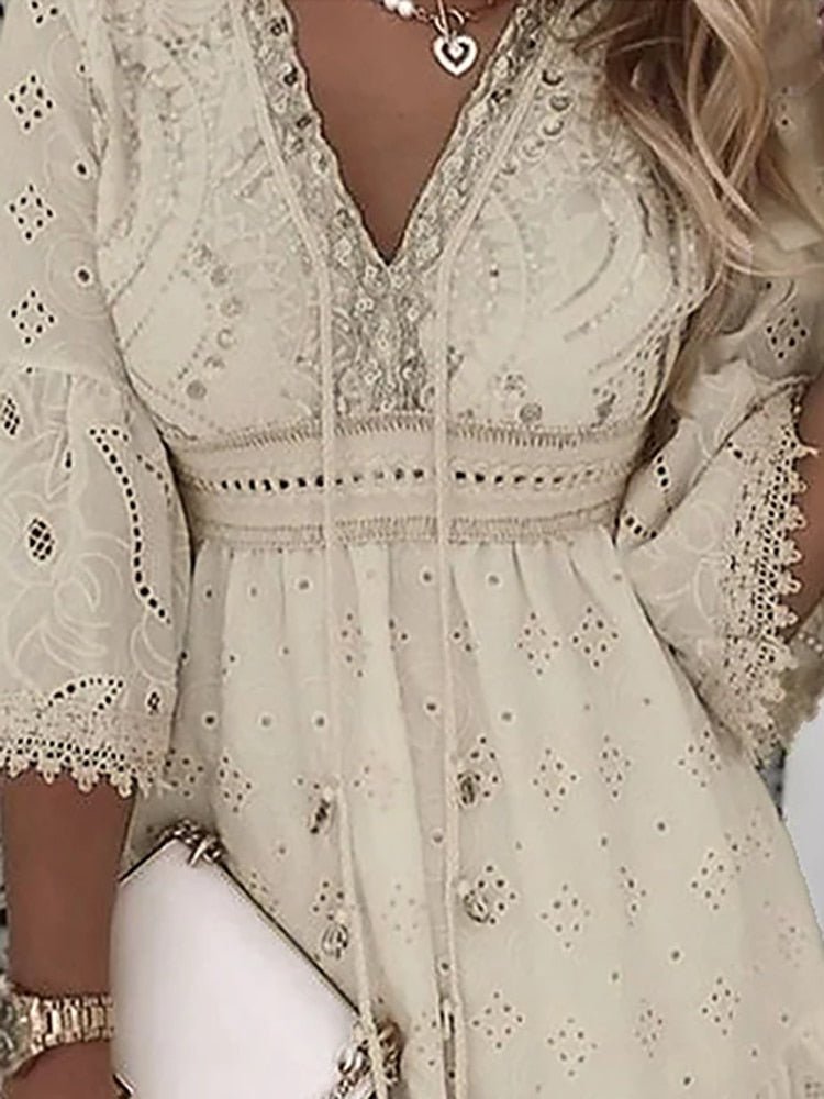 Selestia | Boho Mini Dress