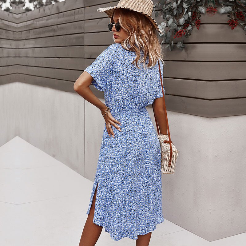 Amaya | Belted Floral Dress