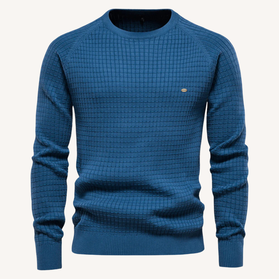 Drake | Men's Cotton Sweater | Round Neck