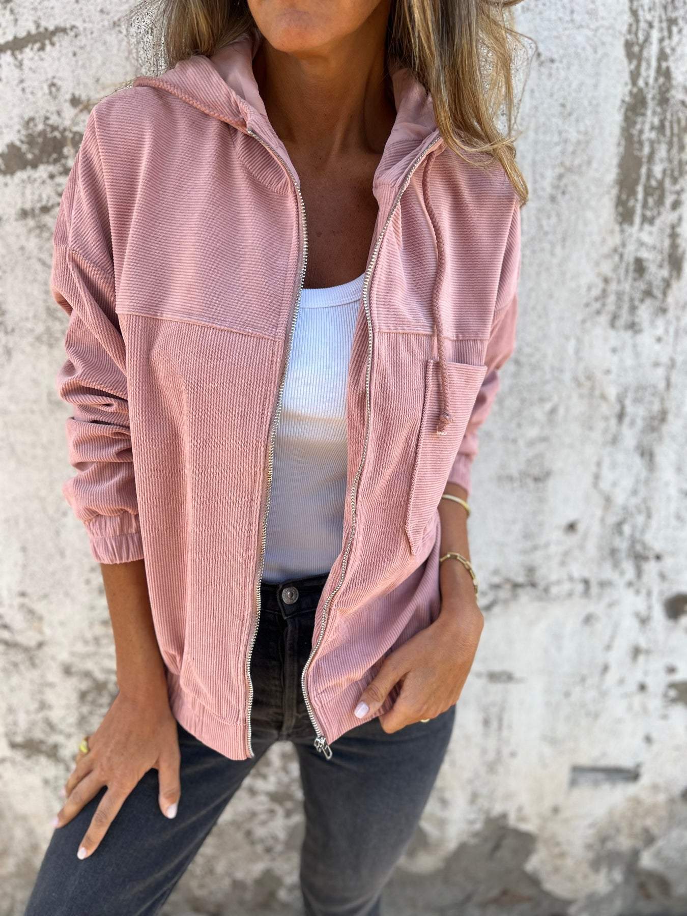 Ariellee | Casual jacket with hood and zip