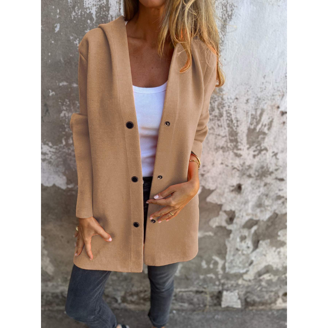 Jamie | Women's Buttoned Down Puffer Coat