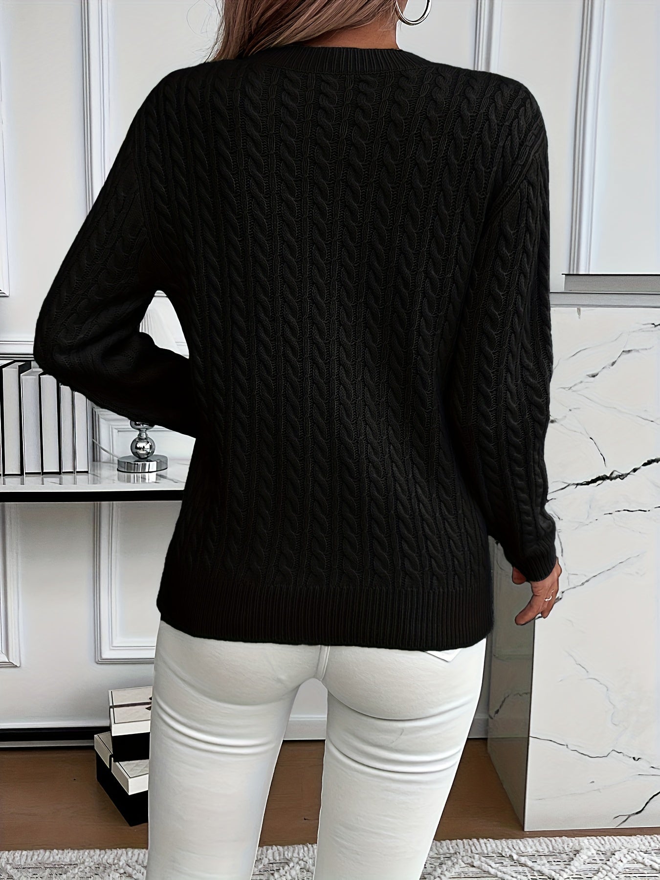 Madison Cable Knit Sweater
