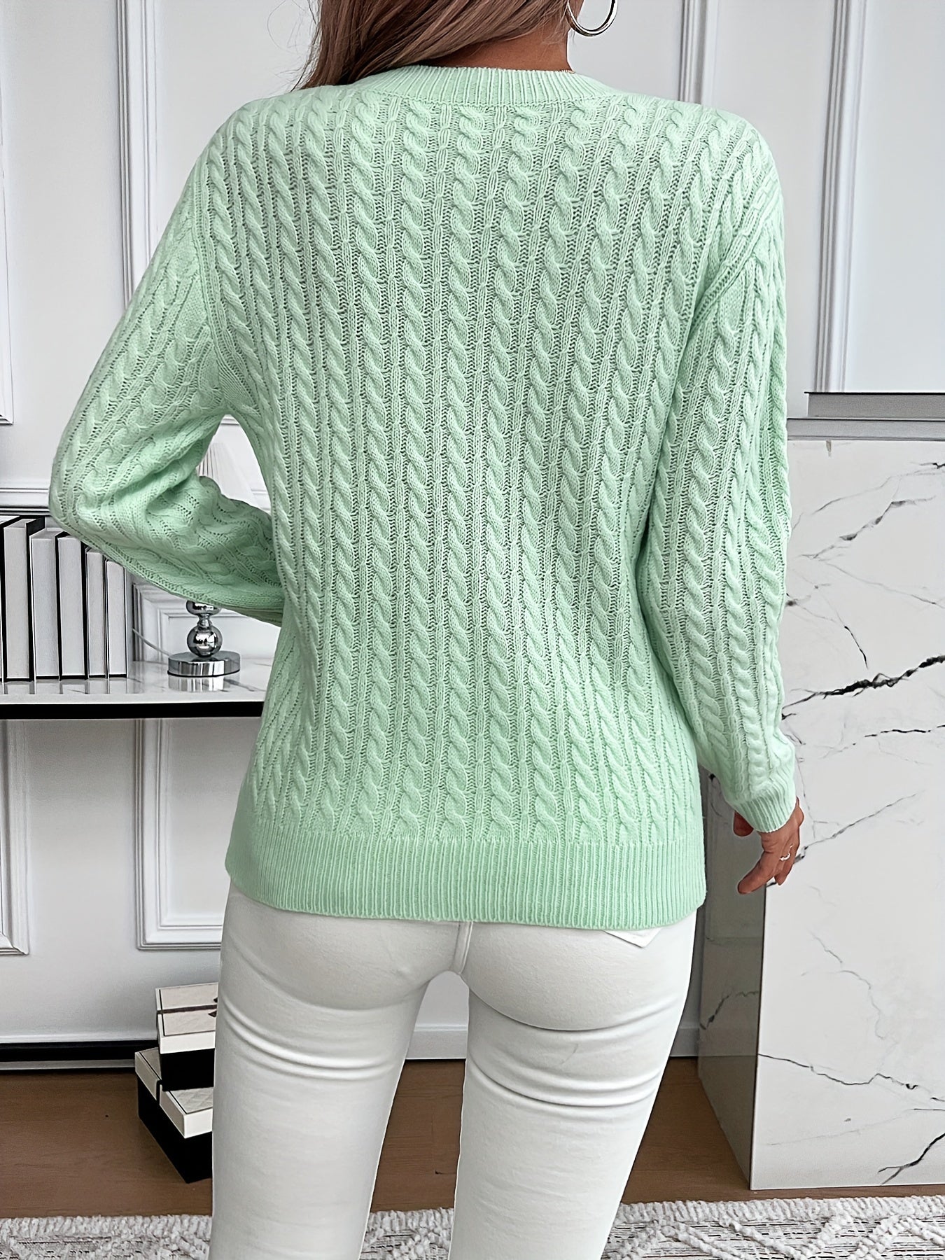 Madison Cable Knit Sweater