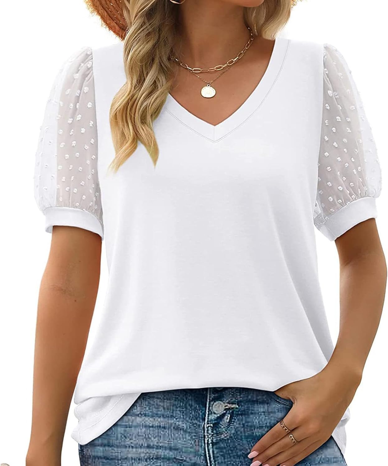 Astraia | Women's V-neck Blouse