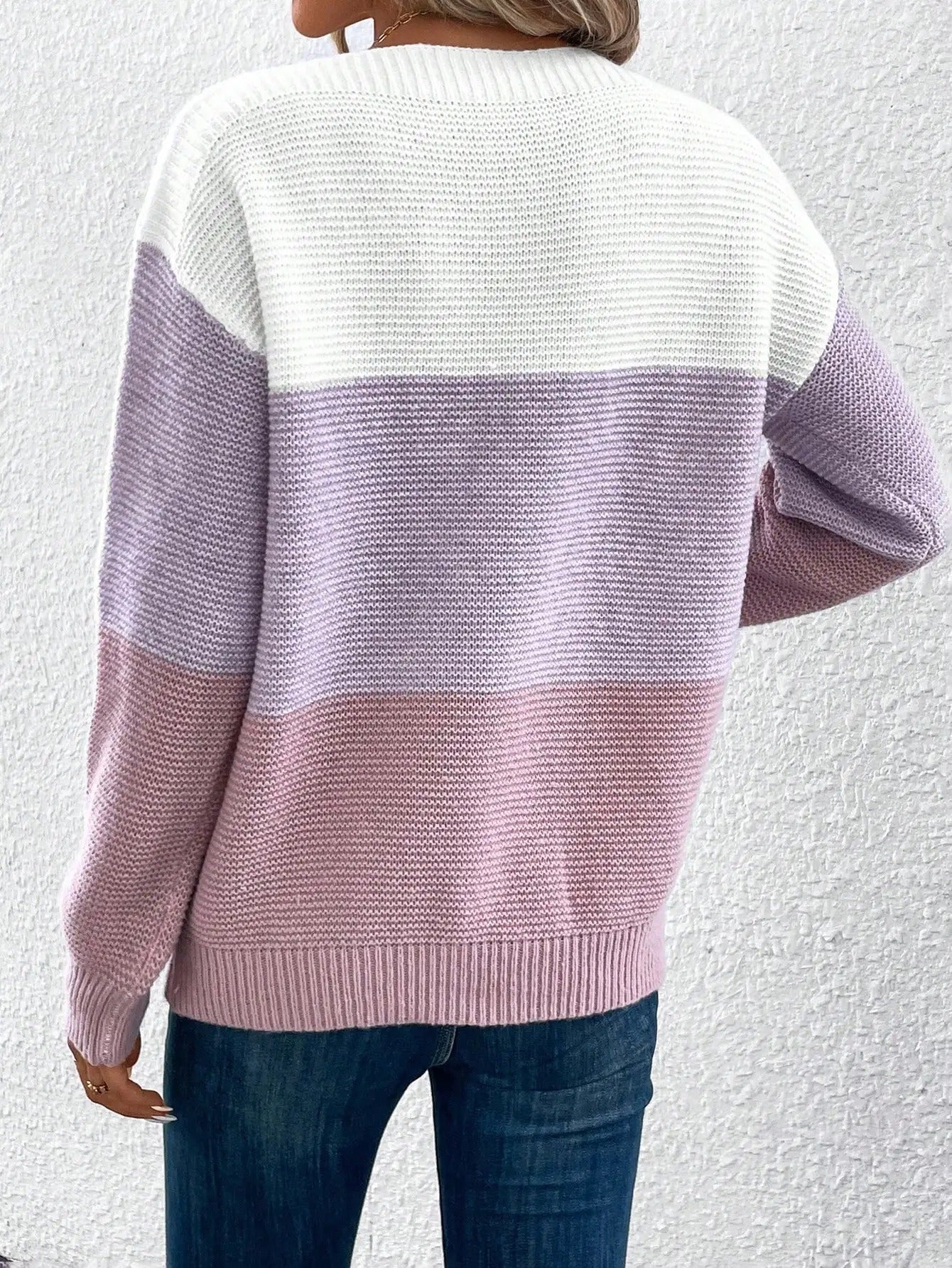 Ashley | Women's Knitted Sweater | Ombre
