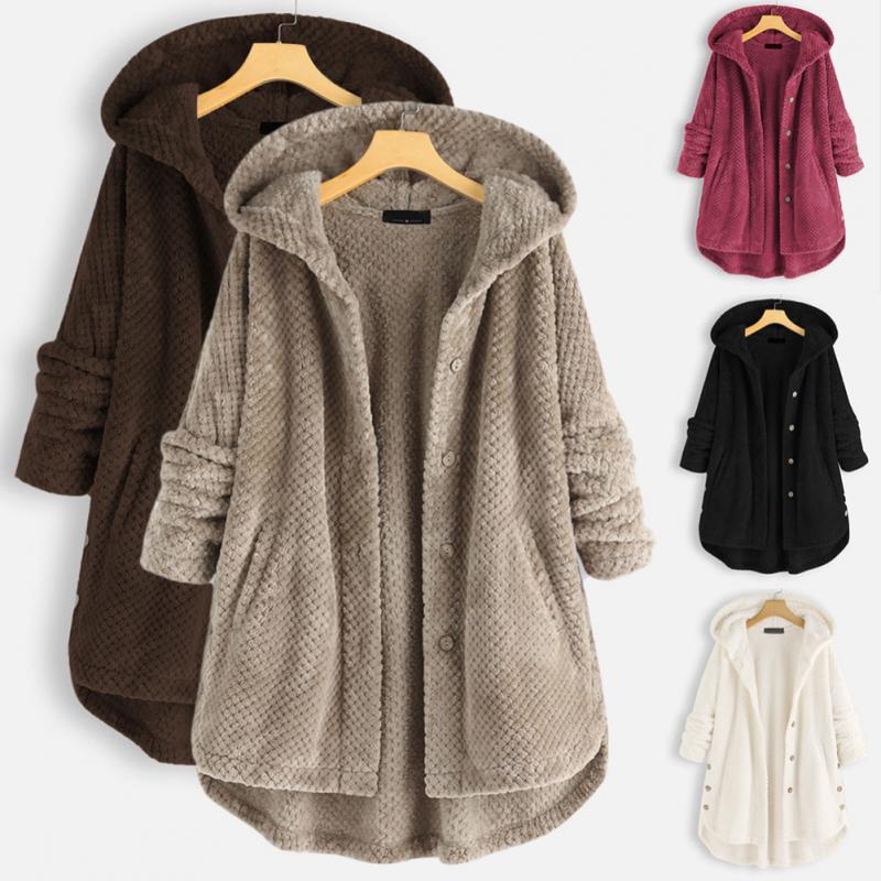 Eleanor | Hooded Fleece Jacket