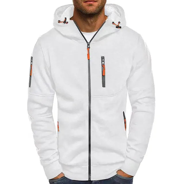 Oliver - Stylish tech fleece jacket for men