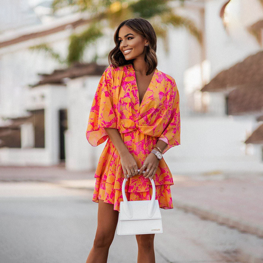 Maisie | Women's Floral Summer Dress | Mini
