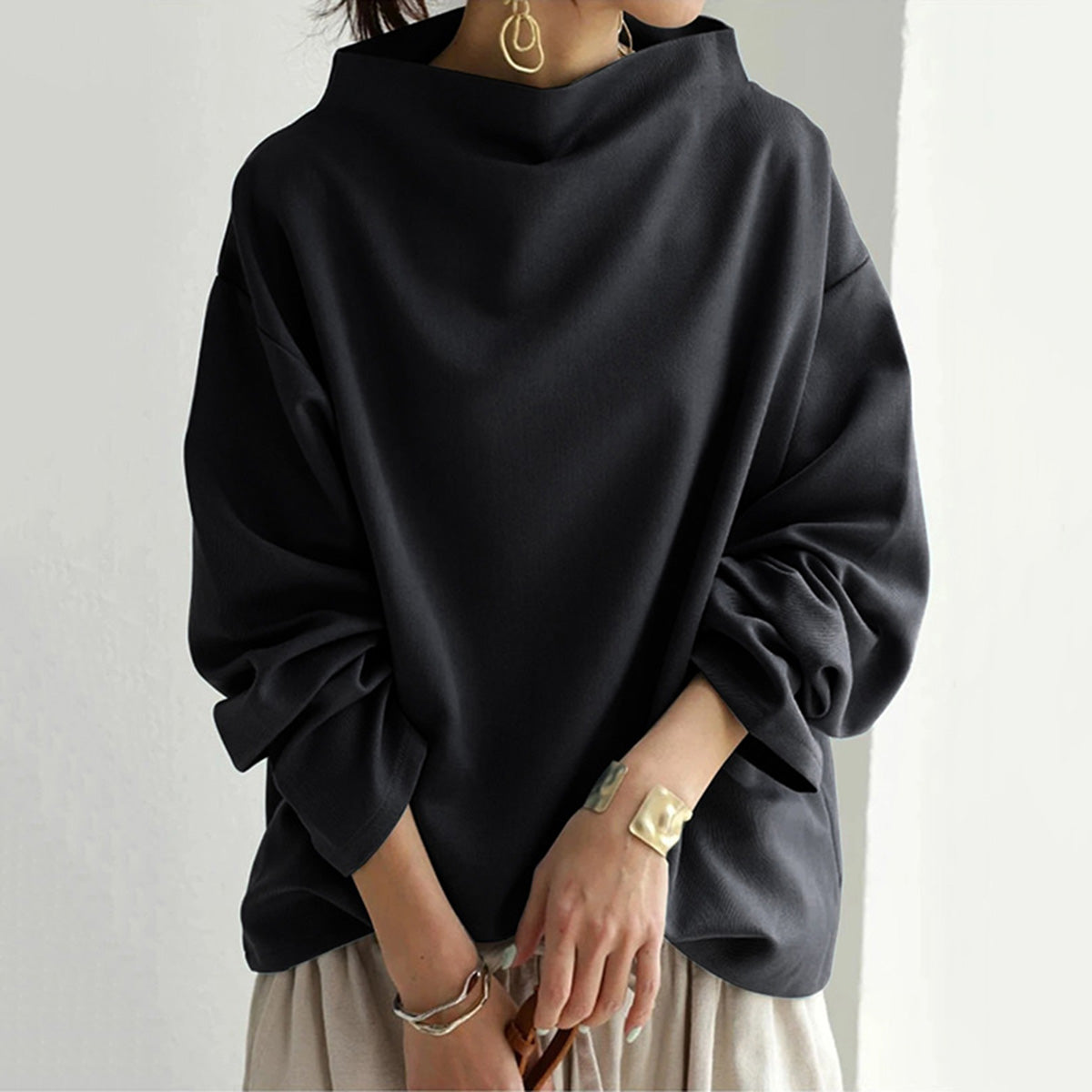 RUBY - HIGH NECK SWEATER