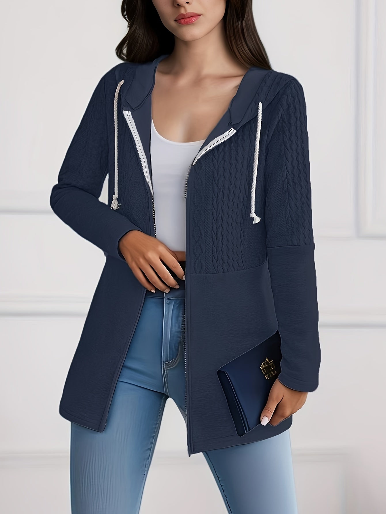 Ruby | Zip Hooded Jacket