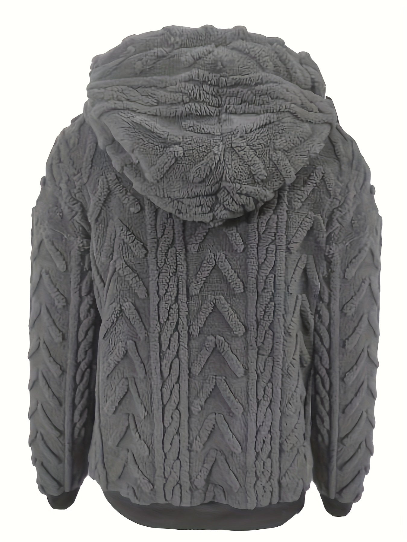 Scarlett Drawstring Teddy Hoodie