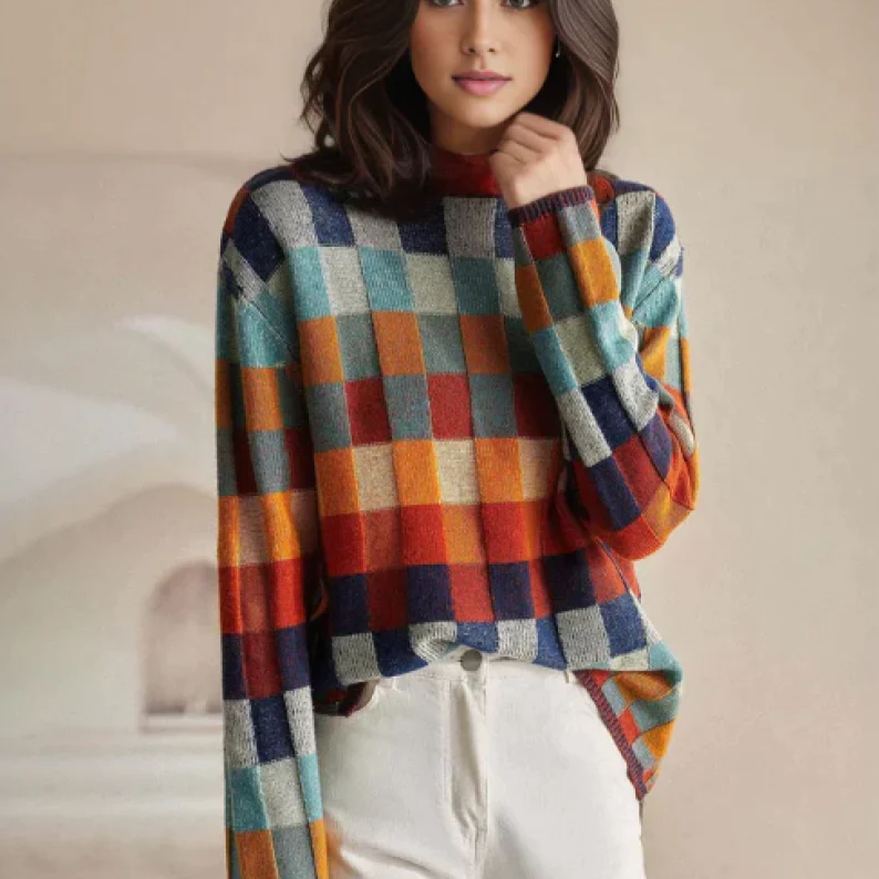 LAURE FALL PLAID JUMPER