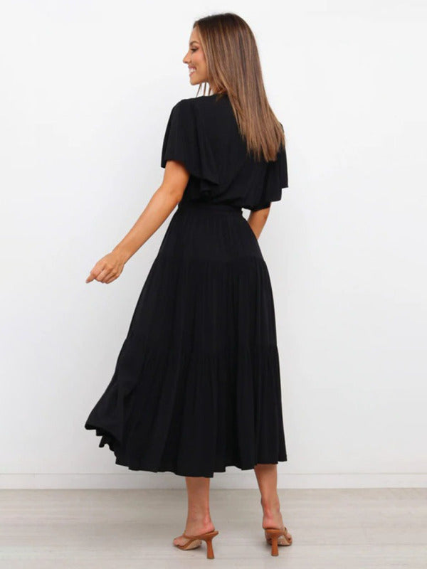Sonnet | Bohemian V-Neck Midi Dress