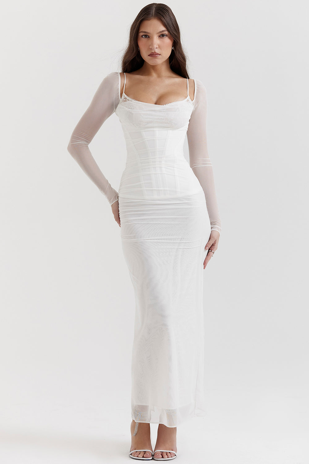 Nora | Women's Longsleeve Party Dress | Maxi