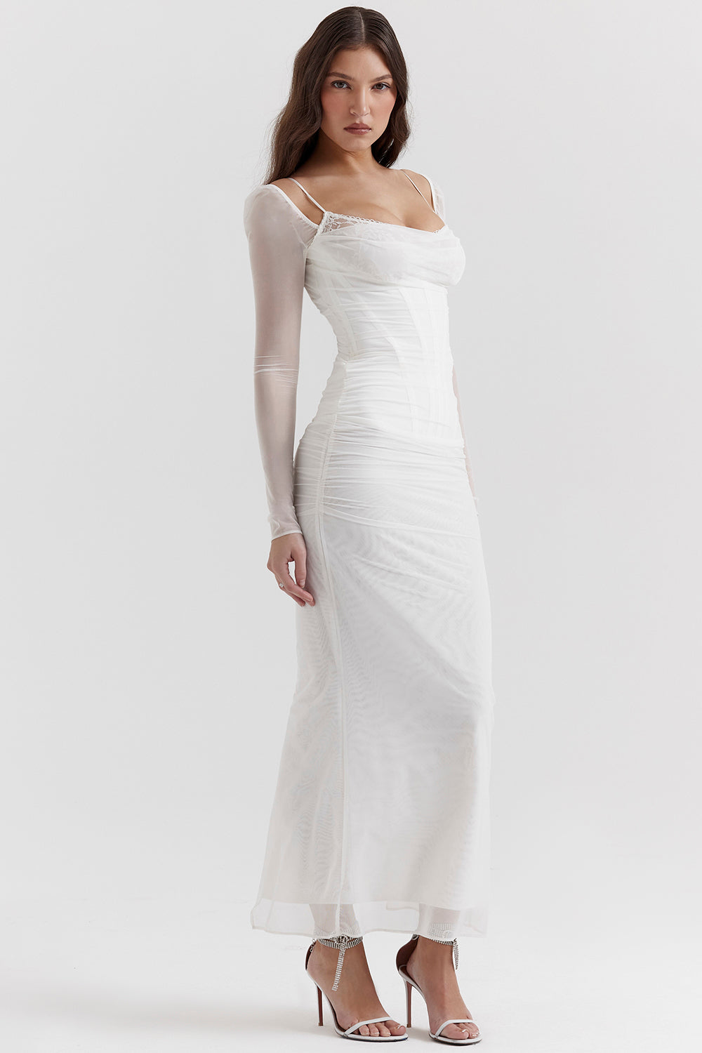 Nora | Women's Longsleeve Party Dress | Maxi