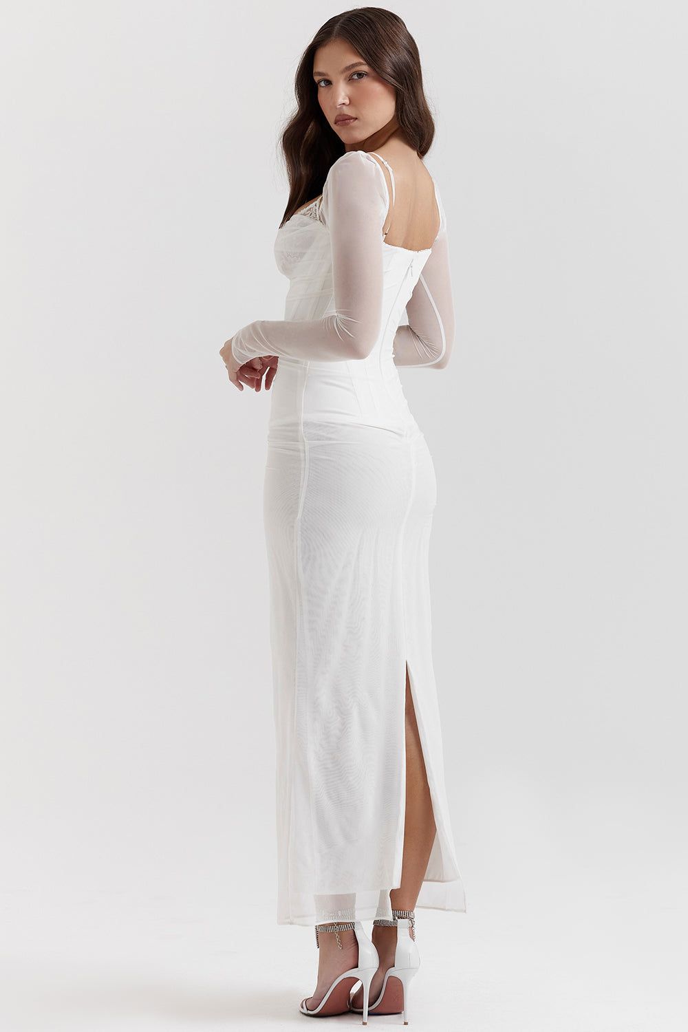 Nora | Women's Longsleeve Party Dress | Maxi