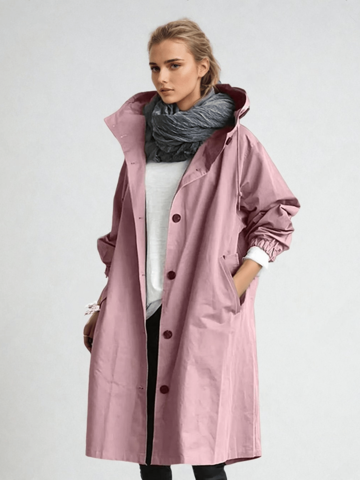 Aurora | Elegant Water Repellent Trench Coat
