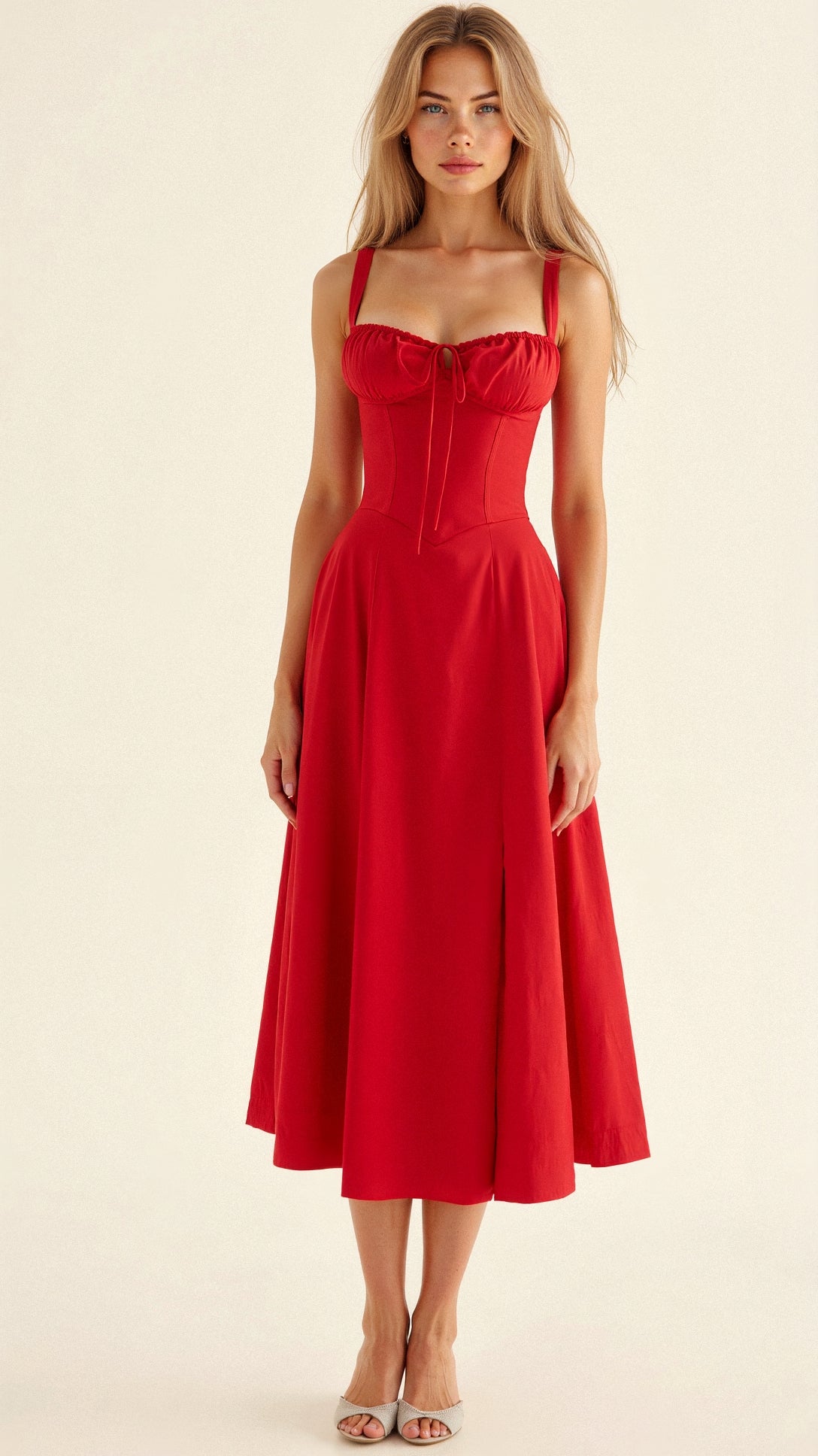 Briony | Women's Corset Dress | Midi