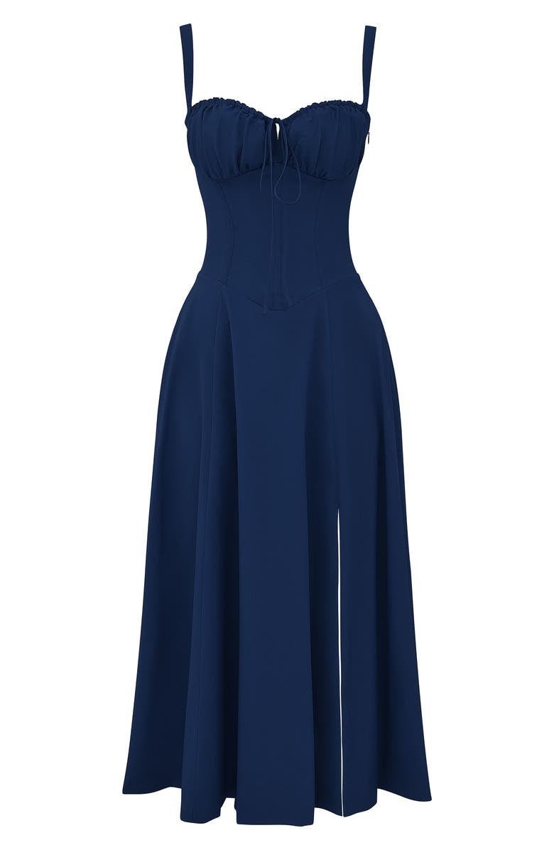 Briony | Women's Corset Dress | Midi