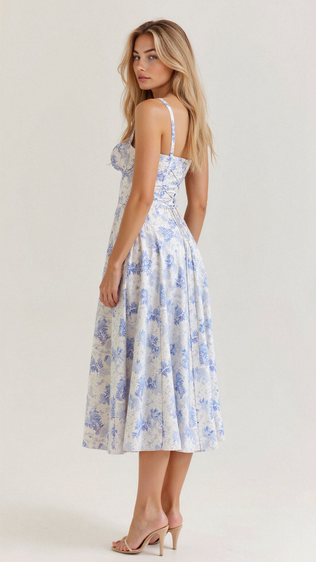 Briony | Women's Corset Dress | Midi