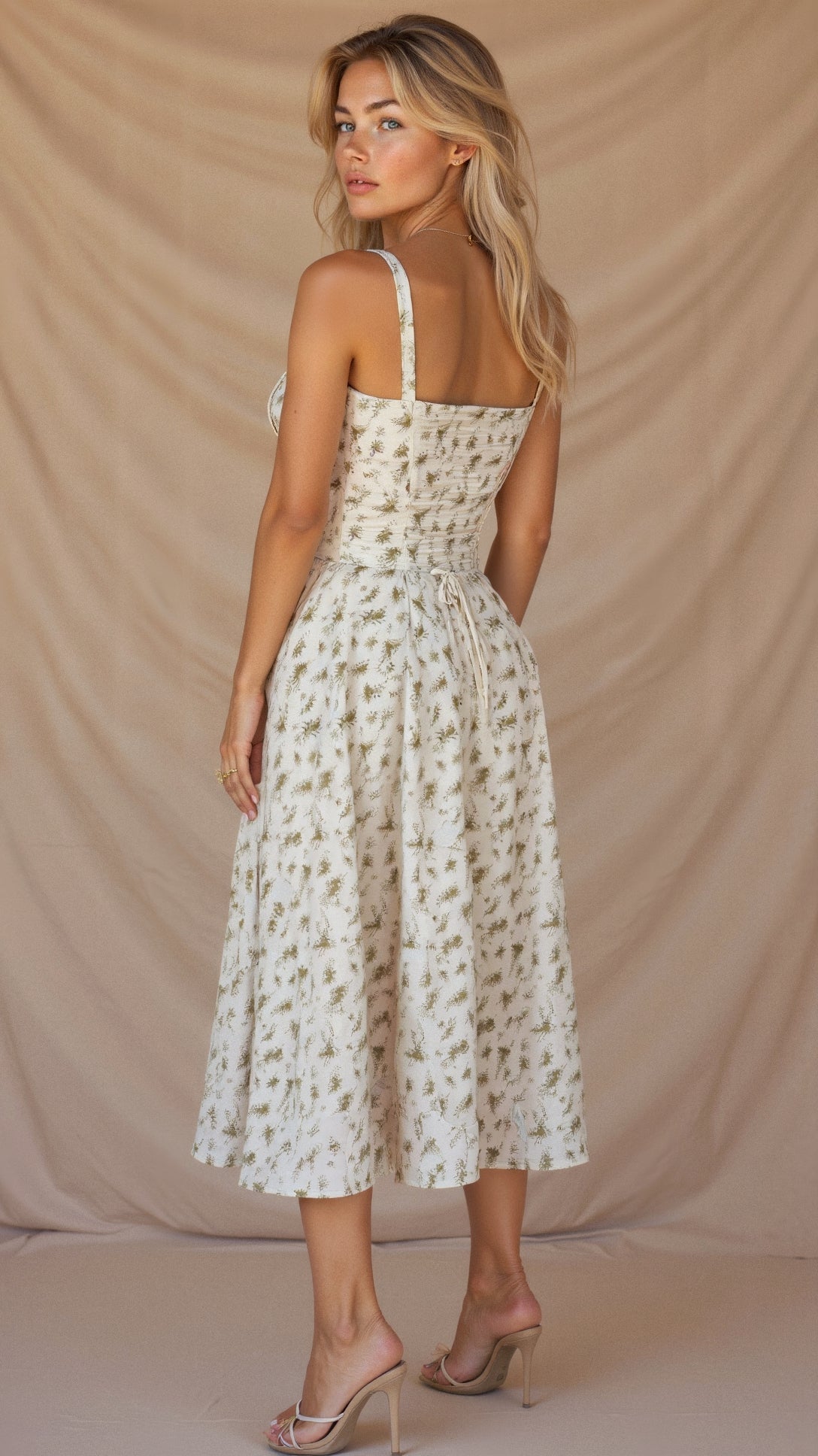 Briony | Women's Corset Dress | Midi