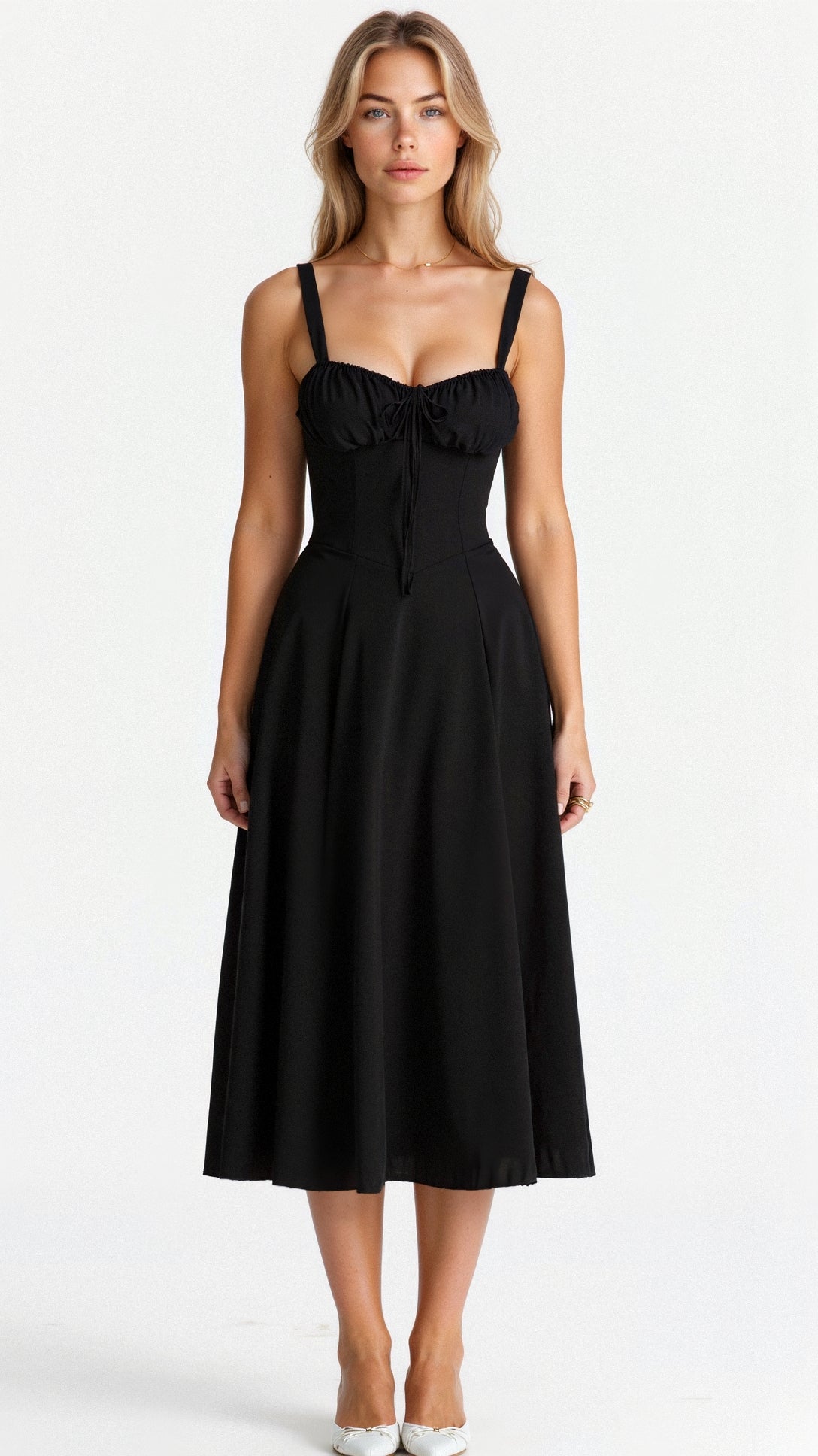 Briony | Women's Corset Dress | Midi