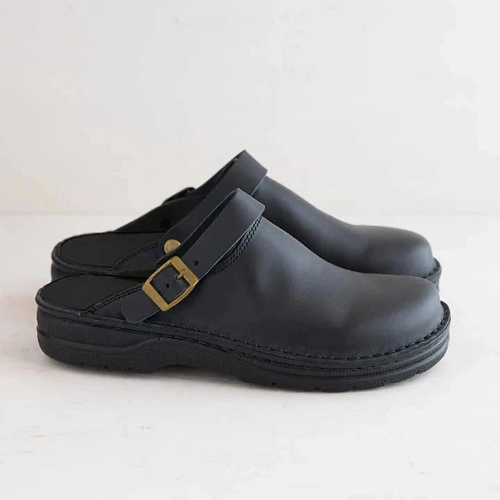 Alex | Comfortable Leather Clogs